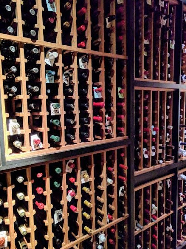  Wine cellar inside Santa Clara hotel restaurant - photo by T.B.