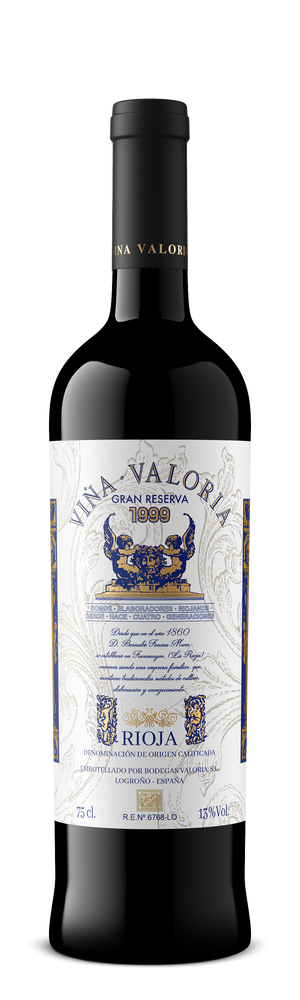 1999 VIÑA VALORIA GRAN RESERVA by Bodegas Valoria S.L won 2020 China Wine Competition wine of the year