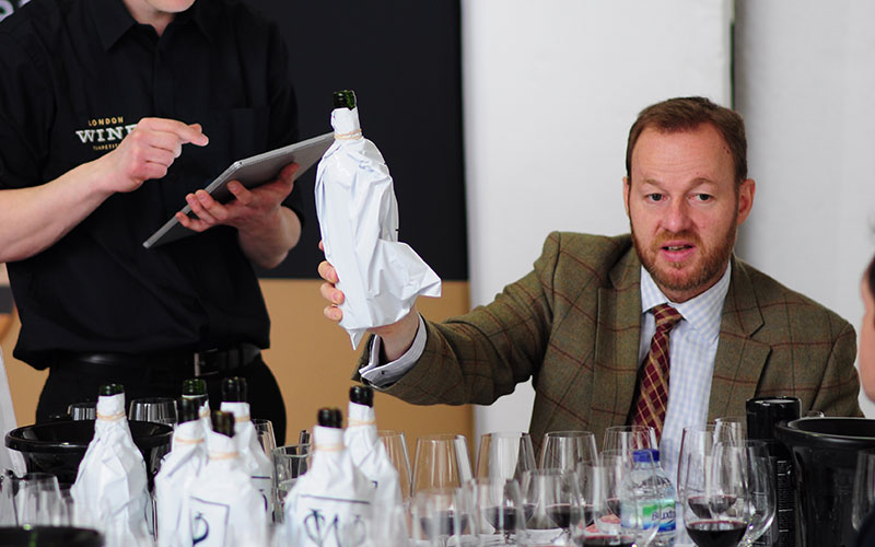 Greg-Sherwood-MW-of-Handford-Wines-taking-part-in-the-London-Wine-Competition