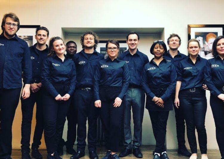 Staff at the London Competitions