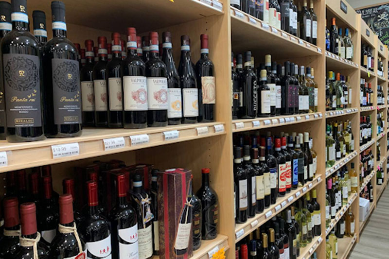 Picture of a wine store in Maryland, USA