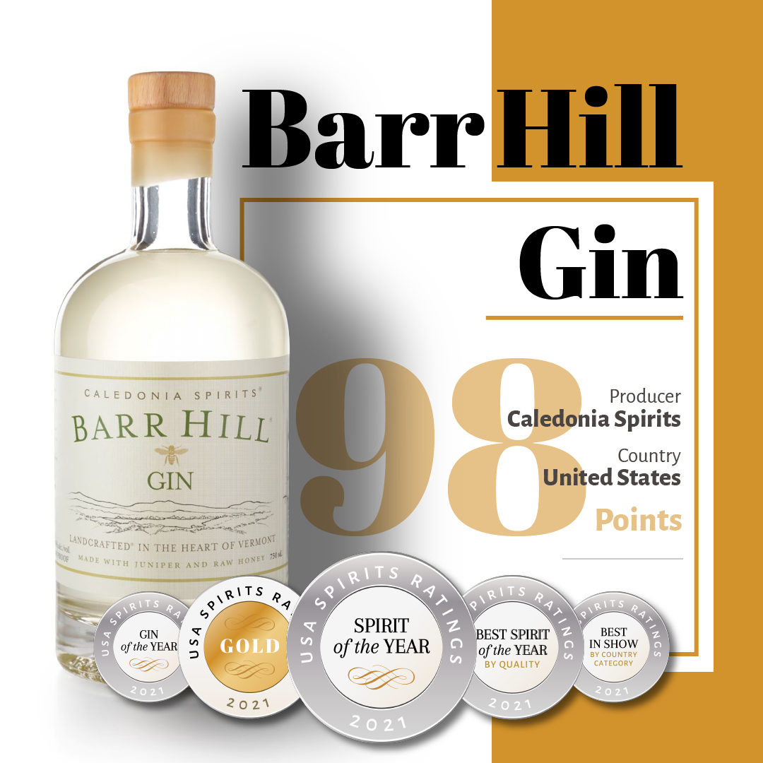 Barr Hill Gin - Spirit of the year