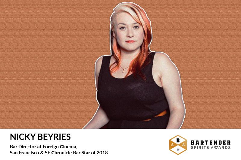 Photo for: Bar Star Nicky Beyries Joins Bartender Spirits Awards Judging Panel