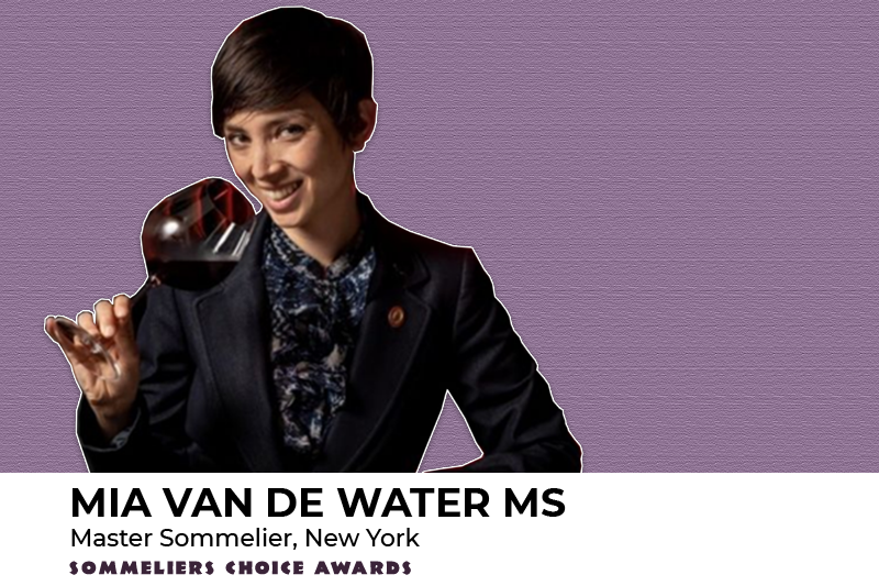 Photo for: Mia Van de Water MS joins the judging panel at the 2021 Sommeliers Choice Awards